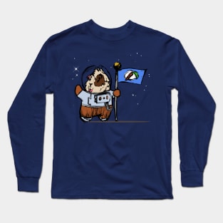 Astronaut Guinea Pig Long Sleeve T-Shirt